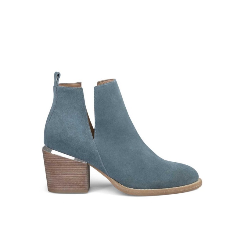 Bottines Alma En Pena Opening Boots Bleu Marine Femme | IAL-70718587